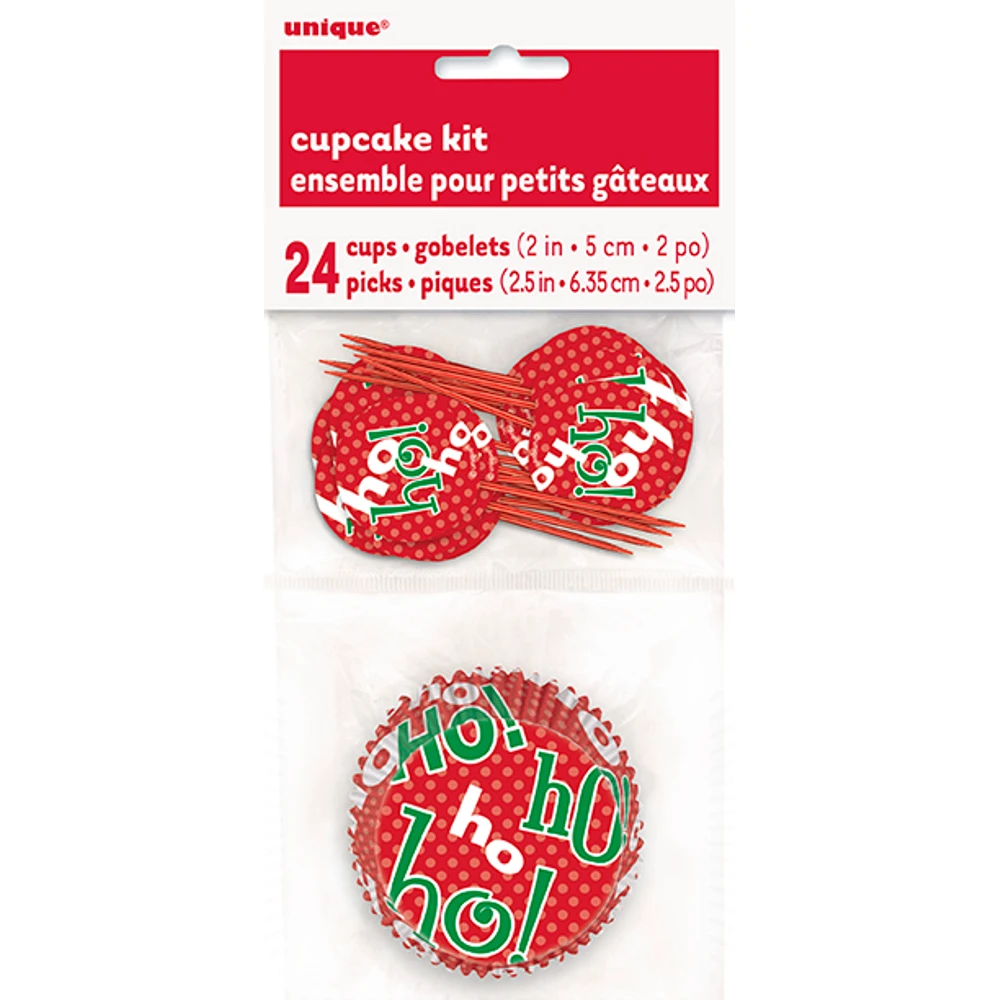 Hohoho Cupcake KIt 24ct