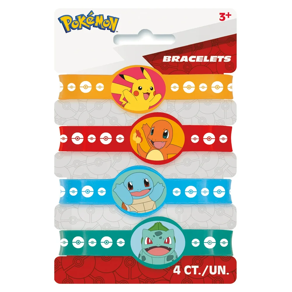 Pokemon Stretchy Bracelet 4ct