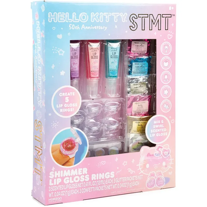 hello kitty shimmer lip gloss kit
