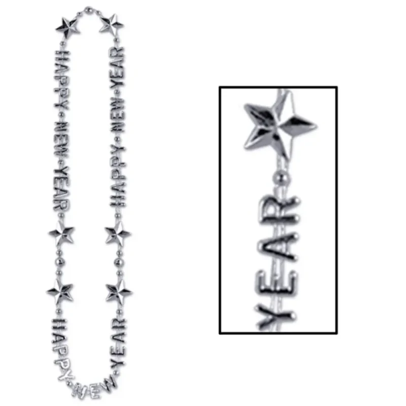 80595 S happy new year beads of expression