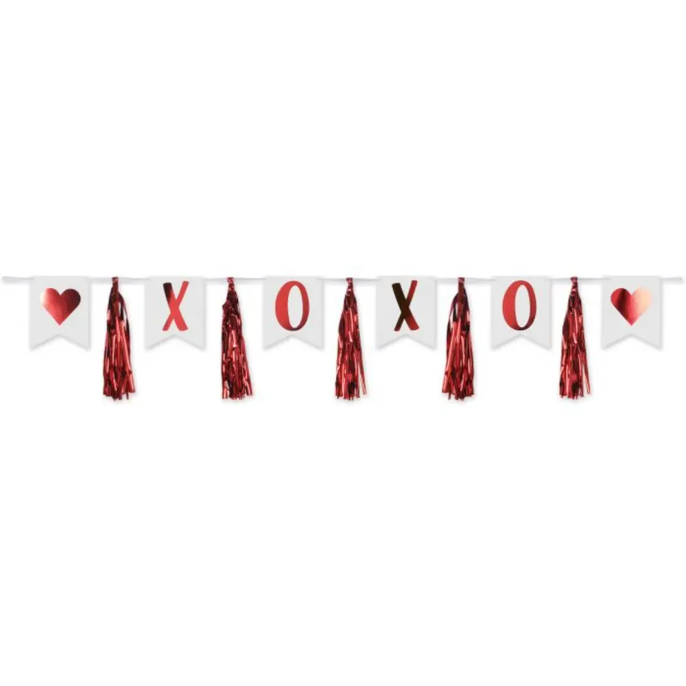 6ft XOXO Tassle Streamer