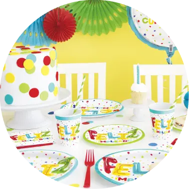 spanish birthday feliz cumpleanos Party Supplies Theme