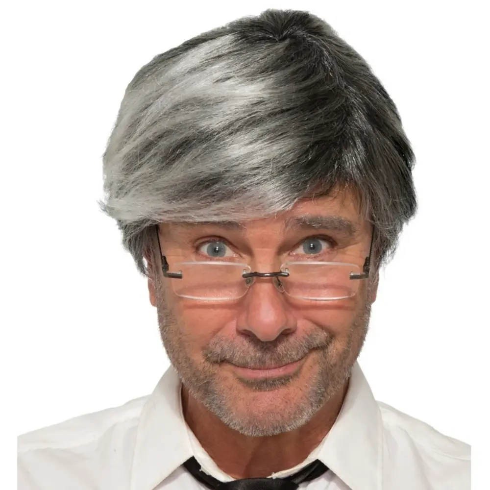 Grey Old Man Wig
