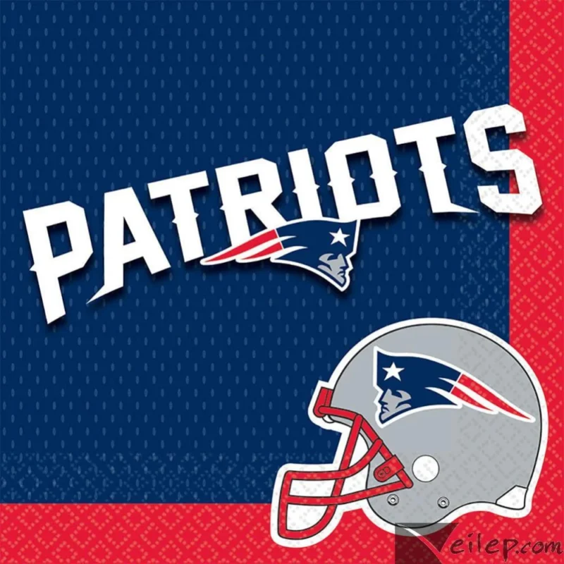 New England Patriots lunch napkins