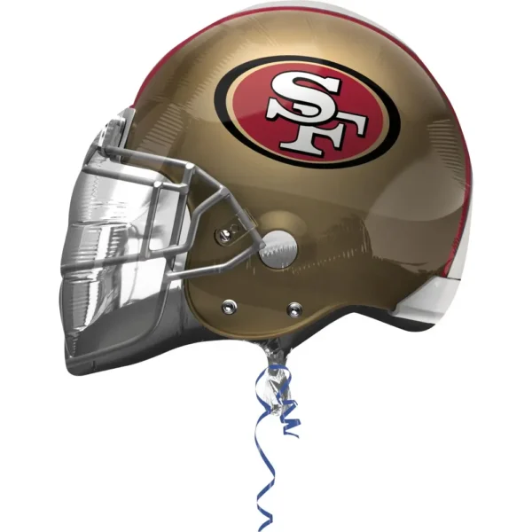 san fransisco 49ers 21 inch foil balloon
