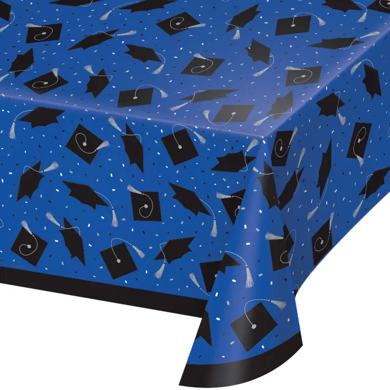 BLUE GRAD TABLE COVER
