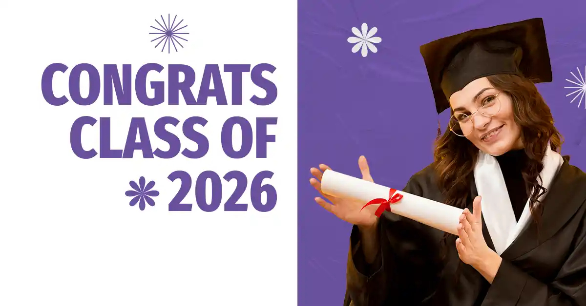 Graduation party supplies and balloons at Party Mart