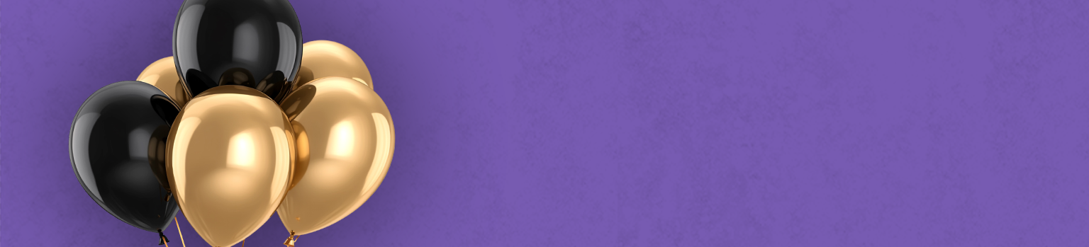 bring your own balloons grad banner