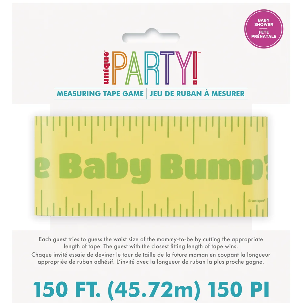 Measuring Tape Game Baby Shower 150ft