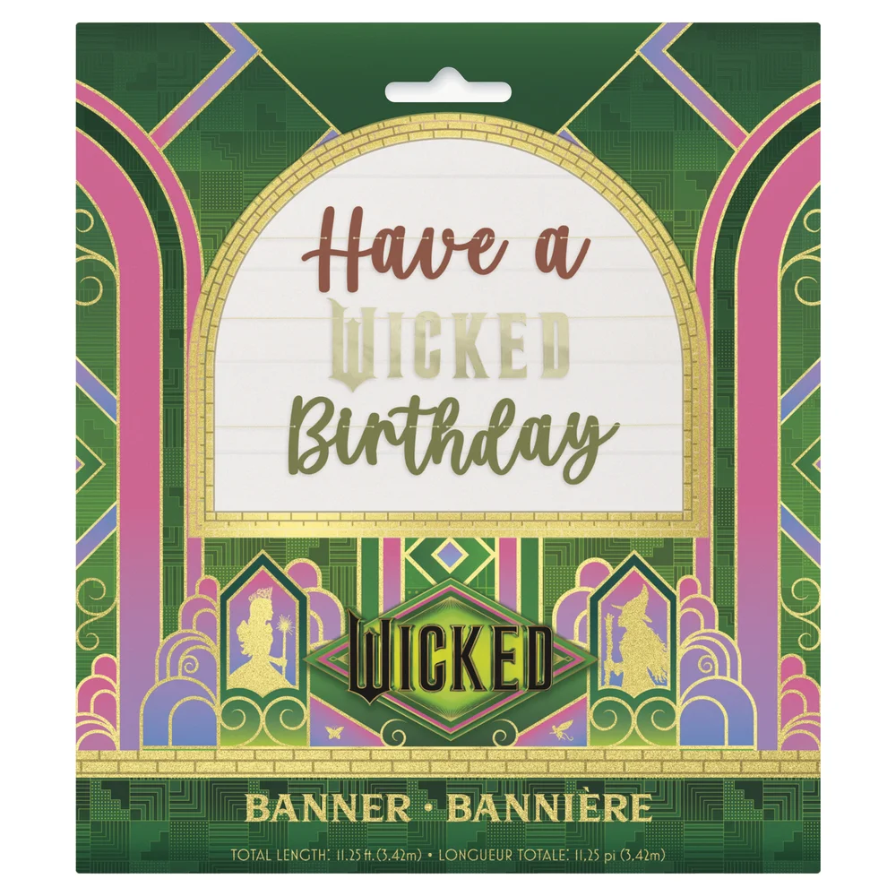 Wicked "Have A Wicked Birthday" Banner 11' - Image 2