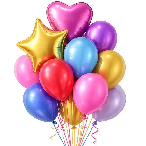 Same-day pickup balloon bundle at Party Mart