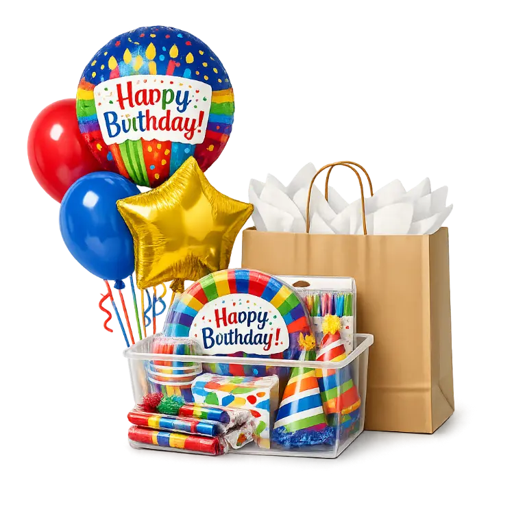 Store pickup card image for kids birthday party supplies