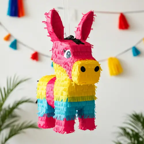 Bright party pinata