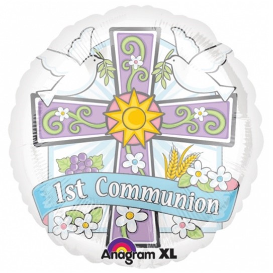 18" 1st Communion Balloon