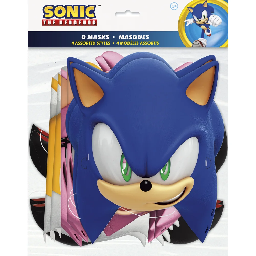 Sonic Paper Mask 4ct