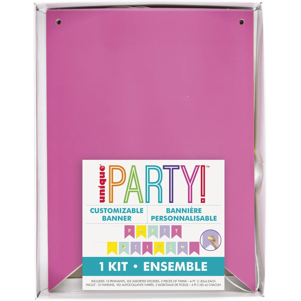 DIY Multicolored Pastel Pennant - Image 2