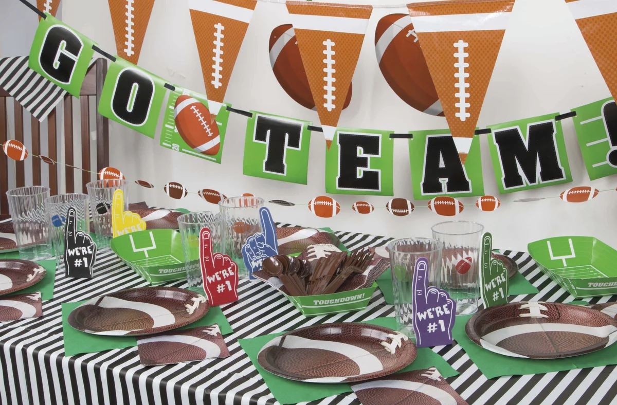 NFL football party supplies